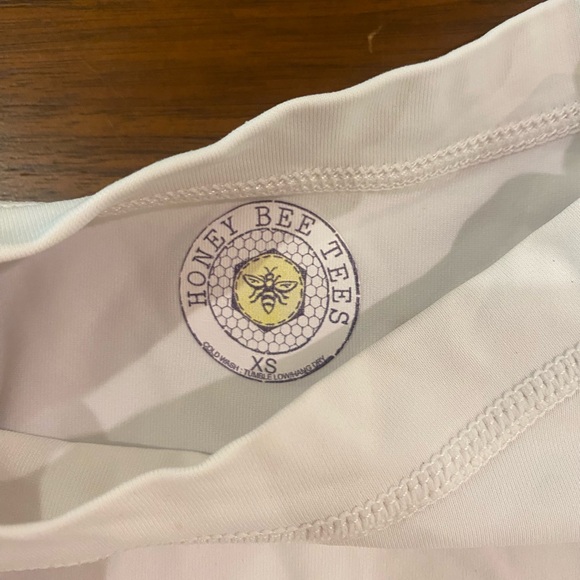 Honey Bee Tees Rashguard Size XS (fits size 3) - Picture 2 of 3